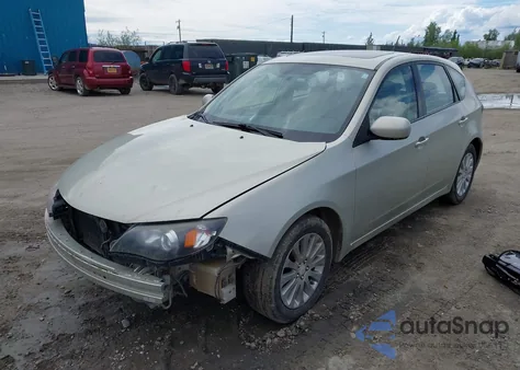 2009 Subaru Impreza 2.5I from USA, damaged, VIN JF1GH60669H817363